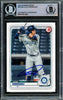 Julio Rodriguez Autographed 2020 Bowman Draft Rookie Card #BD188 Seattle Mariners Beckett BAS #15781204