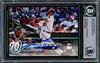 Juan Soto Autographed 2018 Topps Update Rookie Card #US104 New York Mets Beckett BAS #15781563