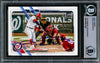 Juan Soto Autographed 2021 Topps Card #330 New York Mets Beckett BAS #15781722