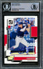 Juan Soto Autographed 2022 Donruss Card #225 New York Mets Beckett BAS #15781730