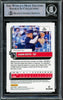 Juan Soto Autographed 2022 Donruss Card #225 New York Mets Beckett BAS #15781730