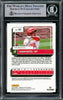 Juan Soto Autographed 2021 Donruss Optic Card #191 New York Mets Beckett BAS #15781734