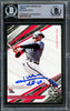 Juan Soto Autographed 2022 Panini Chronicles Limited Card #19 New York Mets Beckett BAS #15781735