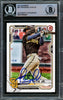Fernando Tatis Jr. Autographed 2021 Bowman Card #87 San Diego Padres Beckett BAS #15782241