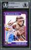 Fernando Tatis Jr. Autographed 2021 Donruss Diamond Kings Card #27 San Diego Padres Beckett BAS #15782248