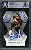 Fernando Tatis Jr. Autographed 2021 Stadium Club Triumvirates Card #T-2 San Diego Padres Beckett BAS #15782251