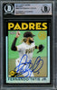 Fernando Tatis Jr. Autographed 2021 Topps Chrome 1986 Refractor Card #86BC-20 San Diego Padres Beckett BAS #15782279