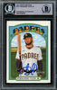 Fernando Tatis Jr. Autographed 2021 Topps Heritage Card #137 San Diego Padres Beckett BAS #15782357