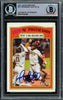 Fernando Tatis Jr. Autographed 2021 Topps Heritage Card #21 San Diego Padres Beckett BAS #15782369