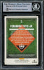 Fernando Tatis Jr. Autographed 2022 Donruss Diamond Kings Card #55 San Diego Padres Beckett BAS #15782402