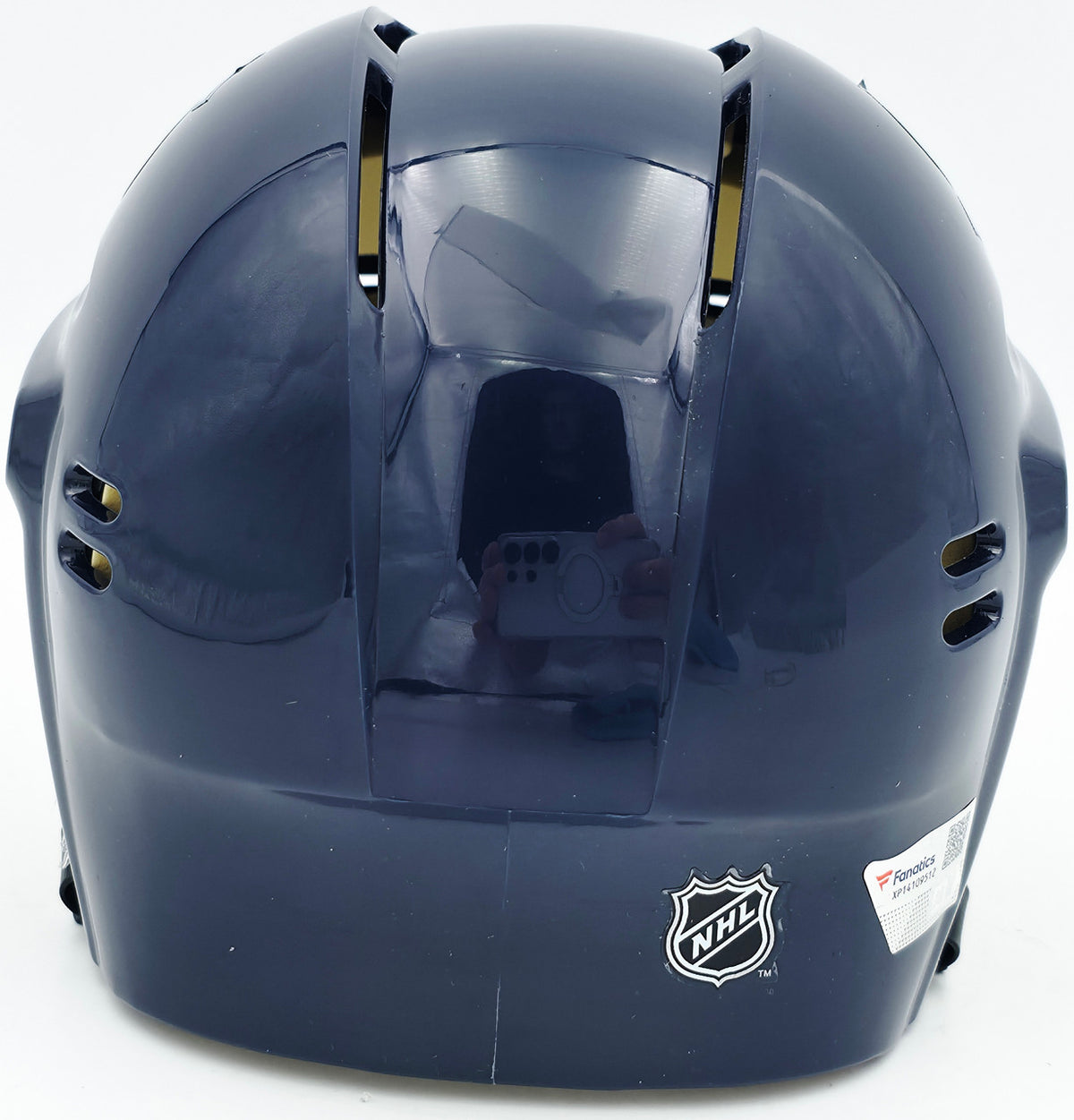 Carson Soucy Autographed Seattle Kraken Blue Speed Mini Helmet Fanatics Holo #XP14109512