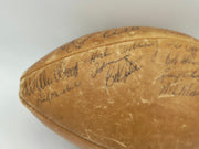 1965 NFL Champion Green Bay Packers Team Autographed Official NFL Leather "The Duke" Football With 49 Signatures Including Vince Lombardi Beckett BAS #AE36395