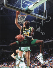 Shawn Kemp Autographed 11x14 Photo Seattle Supersonics MCS Holo #64120