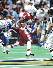 Chris Warren Autographed 11x14 Photo Seattle Seahawks MCS Holo #64150