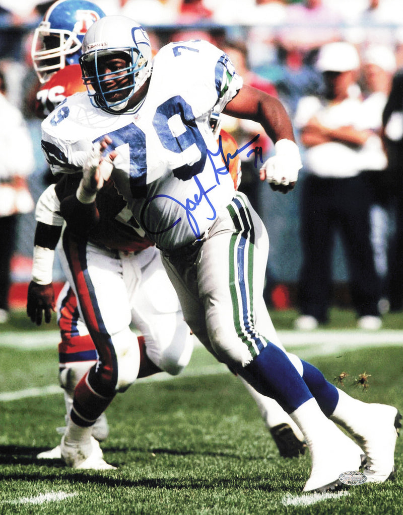 Jacob Green Autographed 11x14 Photo Seattle Seahawks MCS Holo #64171