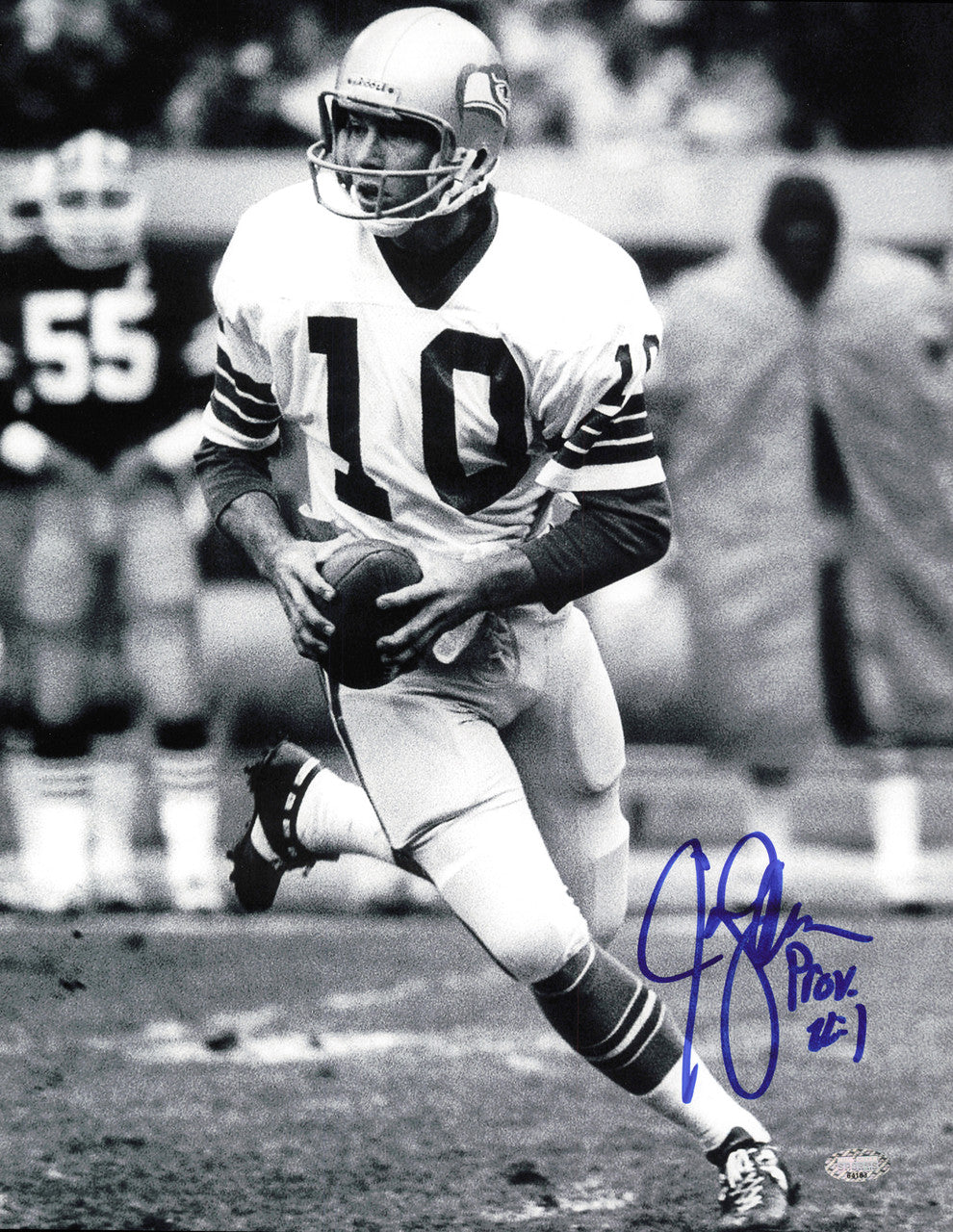 Jim Zorn Autographed 11x14 Photo Seattle Seahawks MCS Holo #64183