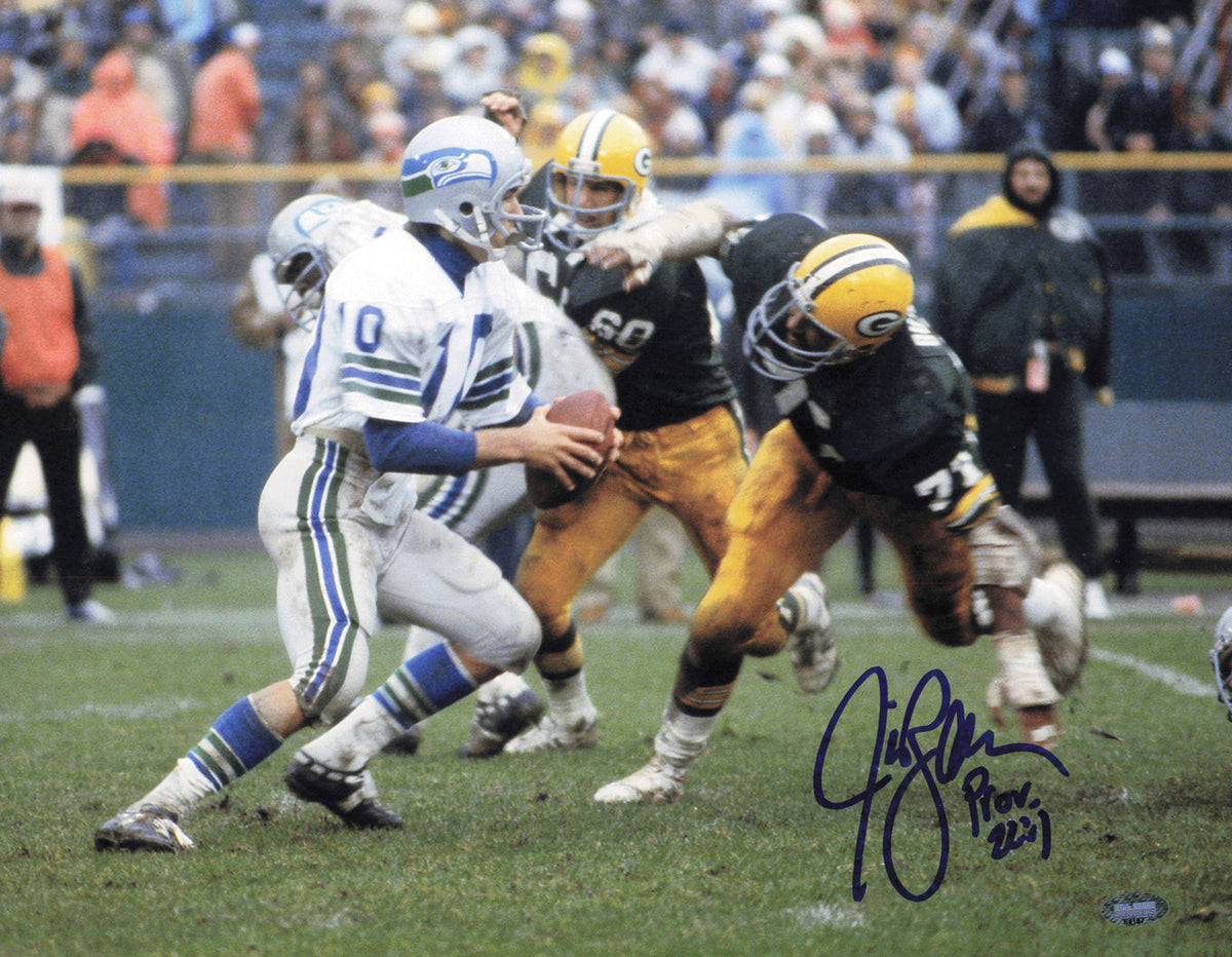 Jim Zorn Autographed 11x14 Photo Seattle Seahawks MCS Holo #64187
