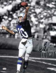 Jim Zorn Autographed 11x14 Photo Seattle Seahawks MCS Holo #64194
