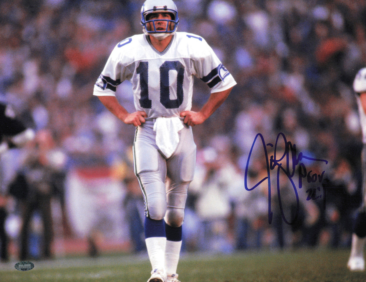 Jim Zorn Autographed 11x14 Photo Seattle Seahawks MCS Holo #64195
