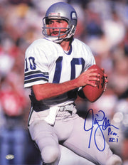 Jim Zorn Autographed 11x14 Photo Seattle Seahawks MCS Holo #64197