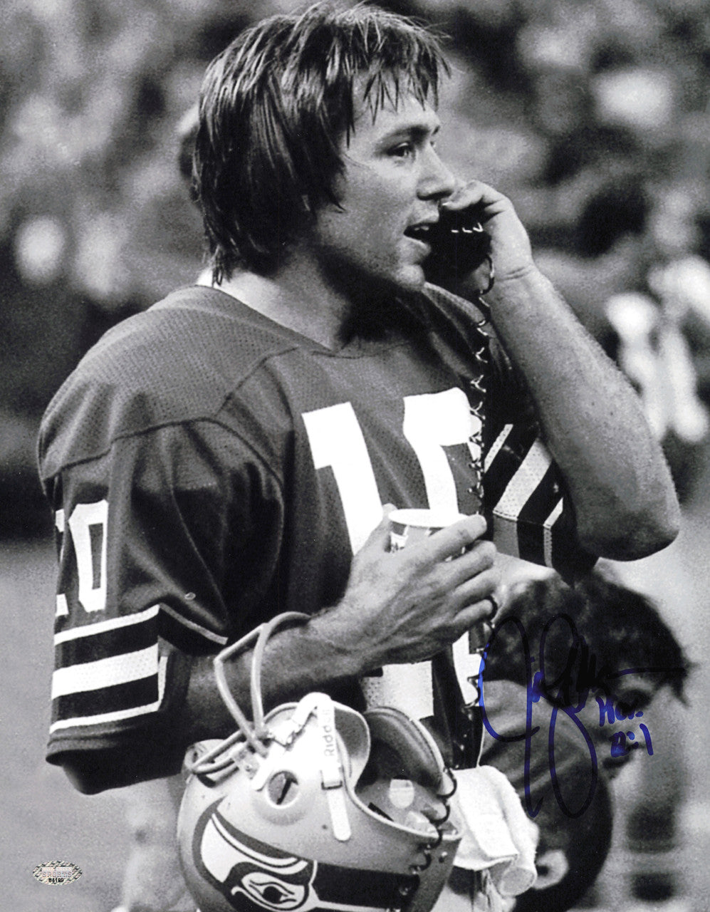 Jim Zorn Autographed 11x14 Photo Seattle Seahawks MCS Holo #64199
