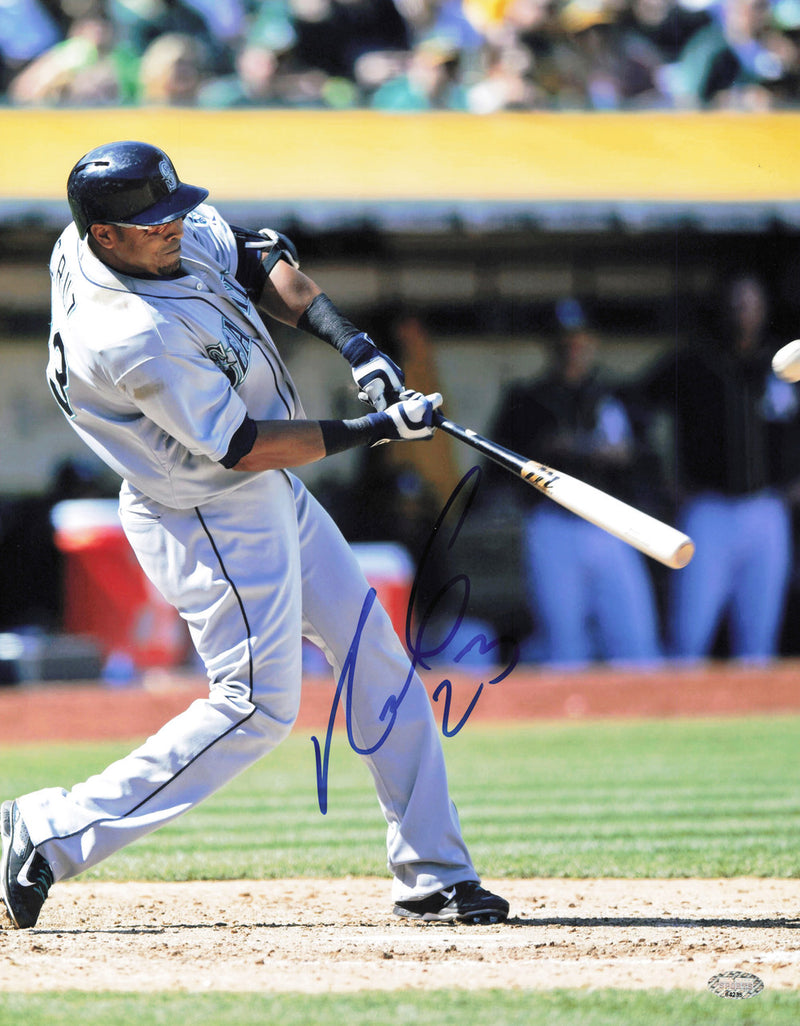 Nelson Cruz Autographed 11x14 Photo Seattle Mariners MCS Holo #64235
