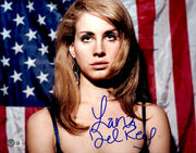 Lana Del Rey Autographed 11x14 Photo Singer  Beckett BAS #AC95482