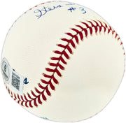 Steve Dillard Autographed Official MLB Baseball Boston Red Sox Beckett BAS QR #BR51084
