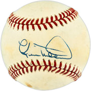 Kevin Mitchell Autographed Official NL Baseball San Francisco Giants, New York Mets Beckett BAS QR #BR51119