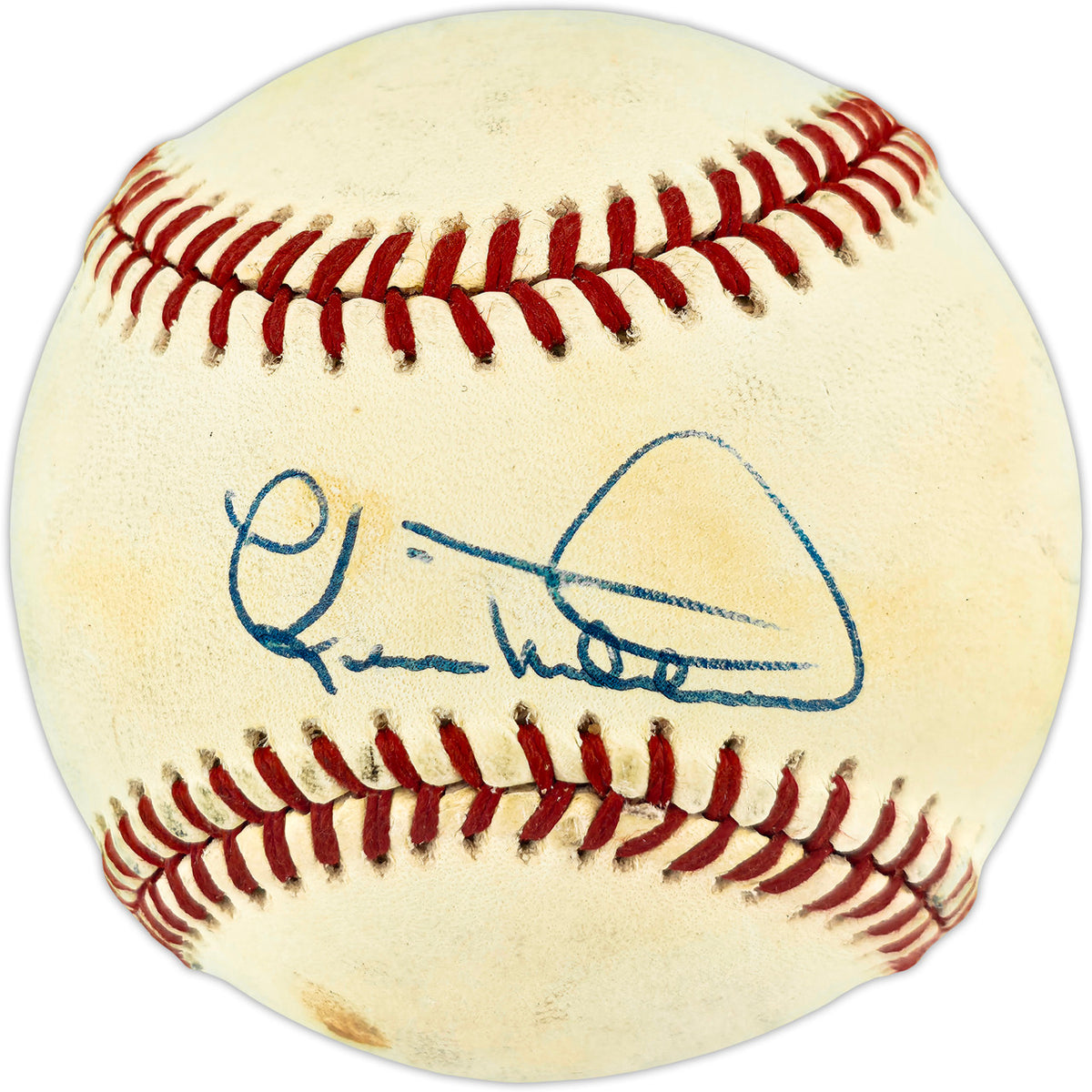 Kevin Mitchell Autographed Official NL Baseball San Francisco Giants, New York Mets Beckett BAS QR #BR51119