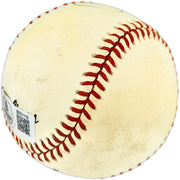 Kevin Mitchell Autographed Official NL Baseball San Francisco Giants, New York Mets Beckett BAS QR #BR51119
