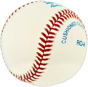 Jim Spencer Autographed Official AL Baseball New York Yankees Beckett BAS QR #BR51180