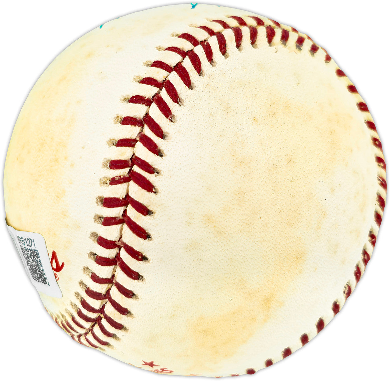 Mickey Rivers Autographed Official 1978 World Series Logo Baseball New York Yankees "The Quick" Beckett BAS QR #BR51271