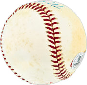 Mickey Rivers Autographed Official 1978 World Series Logo Baseball New York Yankees "The Quick" Beckett BAS QR #BR51271