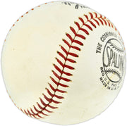 Joe Schultz Autographed Official Feeney NL Baseball St. Louis Cardinals & Seattle Pilots JSA #CF01513