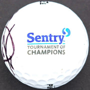 Xander Schauffele Autographed Pinnacle Sentry Golf Ball Beckett BAS #AE16633