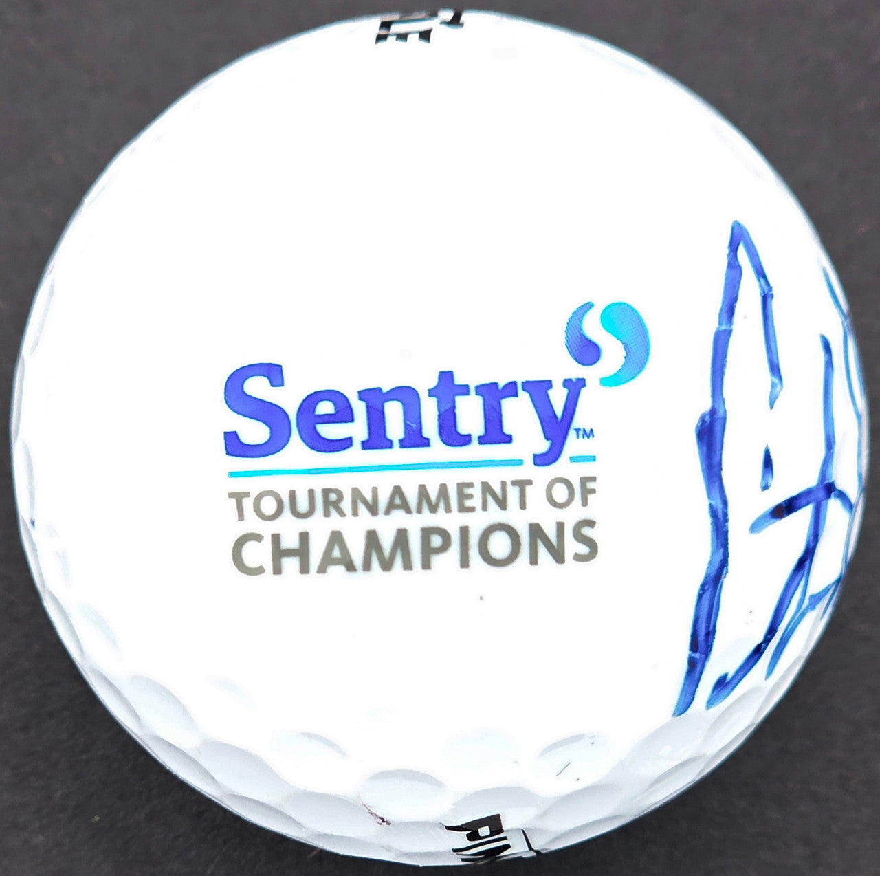Patrick Reed Autographed Pinnacle Sentry Golf Ball Beckett BAS #AE16643