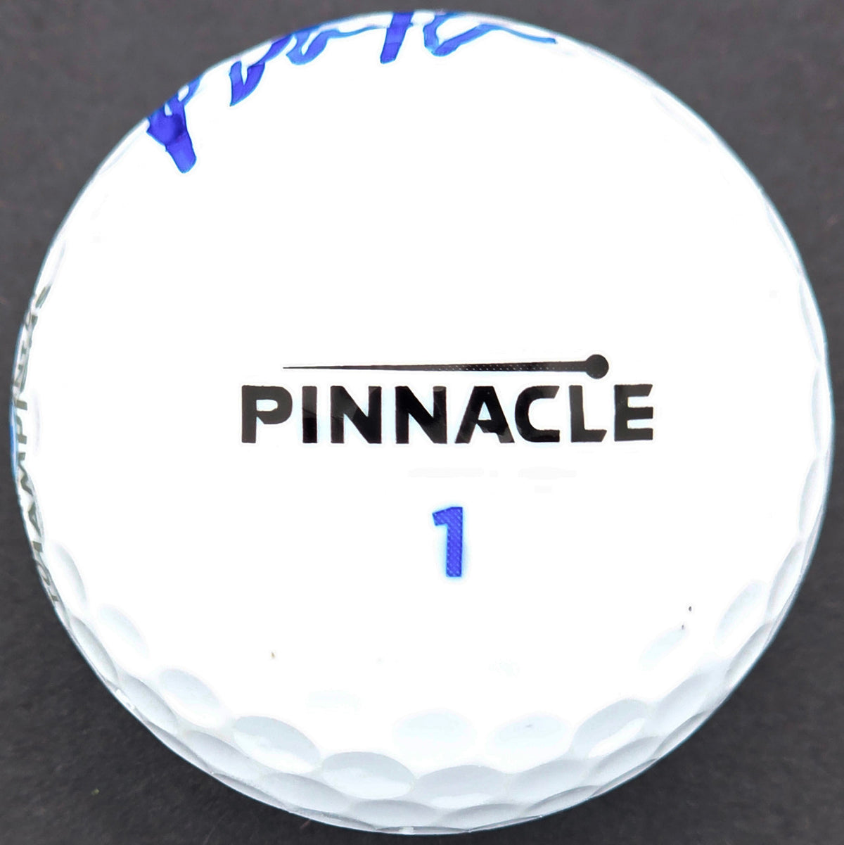 Patrick Reed Autographed Pinnacle Sentry Golf Ball Beckett BAS #AE16644