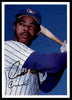 Cecil Cooper Autographed 1981 Topps Super Card Milwaukee Brewers SKU #230295