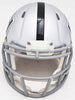 Tyree Wilson Autographed Las Vegas Raiders Silver Speed Mini Helmet Beckett BAS Witness Stock #215908