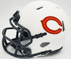 Richard Dent Autographed Chicago Bears Lunar Eclipse White Speed Mini Helmet "HOF 11" Beckett BAS Witness Stock #230264