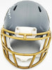 Richard Dent Autographed Chicago Bears Slate Gray Speed Mini Helmet "HOF 11" Beckett BAS Witness Stock #230268