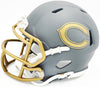 Richard Dent Autographed Chicago Bears Slate Gray Speed Mini Helmet "HOF 11" Beckett BAS Witness Stock #230268