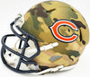Richard Dent Autographed Chicago Bears Camo Speed Mini Helmet "HOF 11" Beckett BAS Witness Stock #230261