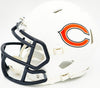 Richard Dent Autographed Chicago Bears Flat Matte White Speed Mini Helmet "HOF 11" Beckett BAS Witness Stock #230287