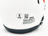 Richard Dent Autographed Chicago Bears Lunar Eclipse White Speed Mini Helmet "MVP XX" Beckett BAS Witness Stock #230265