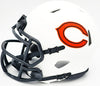 Richard Dent Autographed Chicago Bears Lunar Eclipse White Speed Mini Helmet "MVP XX" Beckett BAS Witness Stock #230265