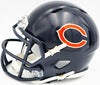 Richard Dent Autographed Chicago Bears Blue Speed Mini Helmet "MVP XX" Beckett BAS Witness Stock #230267