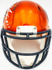 Richard Dent Autographed Chicago Bears Flash Orange Speed Mini Helmet "HOF 11" Beckett BAS Witness Stock #230262