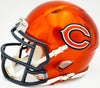 Richard Dent Autographed Chicago Bears Flash Orange Speed Mini Helmet "HOF 11" Beckett BAS Witness Stock #230262